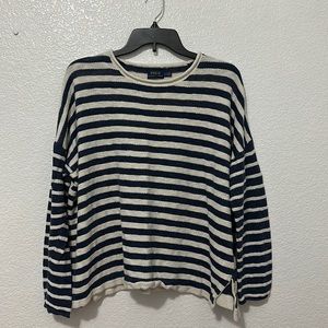 polo ralph lauren • striped knit sweater
